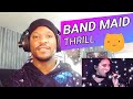 Lead Guitarist REACTS to Band Maid Thrill (LIVE) #reaction #bandmaid #jrock #rock