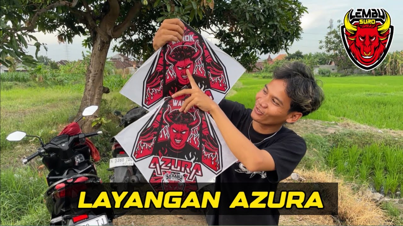 MENCOBA SAMBITAN PAKAI LAYANGAN AZURA DAN TES MANUVER LAYANGAN