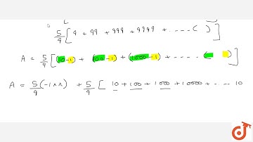 Find the sum of the following series:  ltmath gt  ltmrow gt  ltmn gt5 lt/mn gt ltmo gt+ lt/mo
