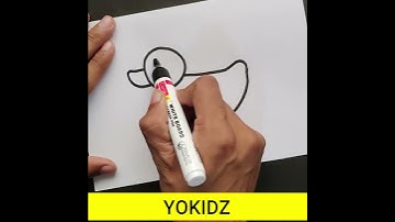 How to draw a duck easy | Duck Drawing