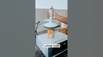 Plastoseal F500 Bottle Sealing Machine | Perfect Seal for Cookie Jars & Bottles