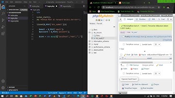 Praktek Membuat Form Login & Logout Session PHP - Matakuliah Secure Programming