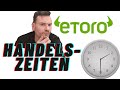 eToro Handelszeiten