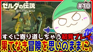 【#ゼルダの伝説ブレスオブザワイルド 】思いのままに冒険するオオサンショウウオ #10【両生類系人外VTuber/半崎ウイネコ】【BotW/ブレワイ】