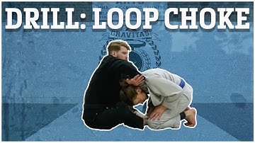 Basic BJJ Drill for Butterfly Guard | Loop Choke