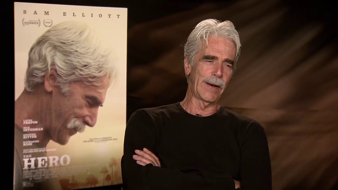 Sam Elliott talks about his new film 'The Hero' YouTube