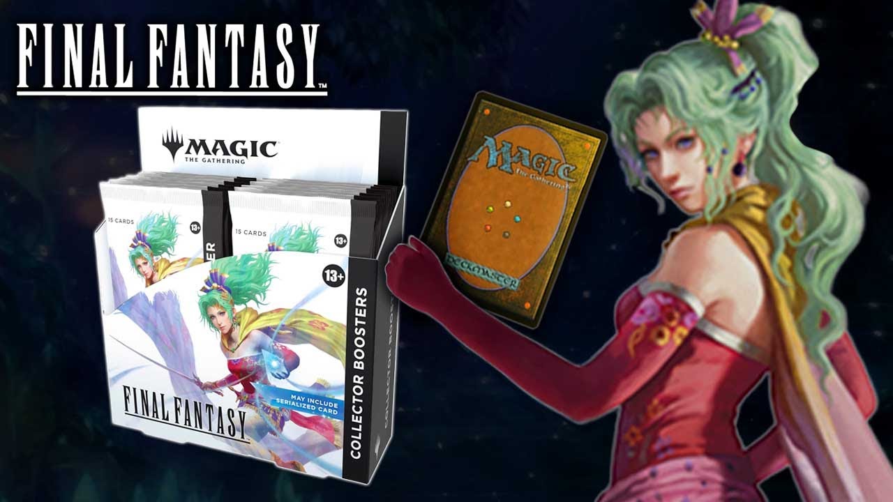 Opening FINAL FANTASY collector boosters. - YouTube