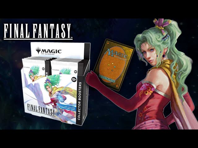 mtg final.fantasy collector booster Magic: The Gathering Look for Serialized Cards Exclusively Found Within Less than 0.1% of English Language Collector Boosters Magic: The Gathering - Final
