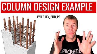 column design example - reinforced rectangular column