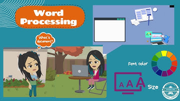 Word processing | The Captain AHS-show | Best Learning Videos for Kids