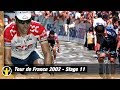 Tour de France 2002 - stage 11 - Jalabert (big solo ride), Armstrong & Heras battles Beloki