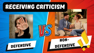 How to Not Get Defensive When You Are Being Criticized