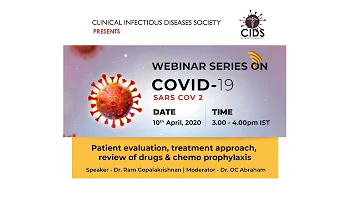 CIDS WEBINAR SERIES ON COVID - 19 (10th April Live Stream)