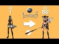 LEVELING FROM 0 to 150 LAST CHAOS FAWKES