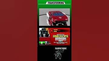 Transformers  SIDESWIPE & SKYWARP  - Kingdom War for Cybertron Trilogy #shorts