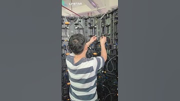 MYS500 Curved LED Screen Power Box Installation #MYS500 #CurvedLED #LEDInstallation