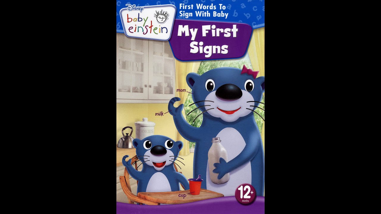 My First Signs Toy Chest (2009 Version) YouTube