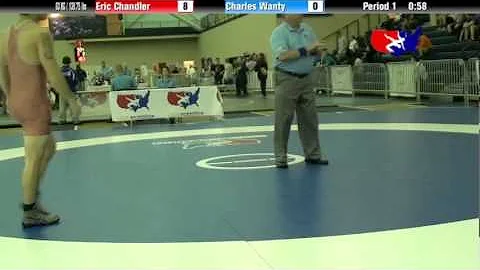 University Natls GR 63 KG / 138.75 lbs: Eric Chand...