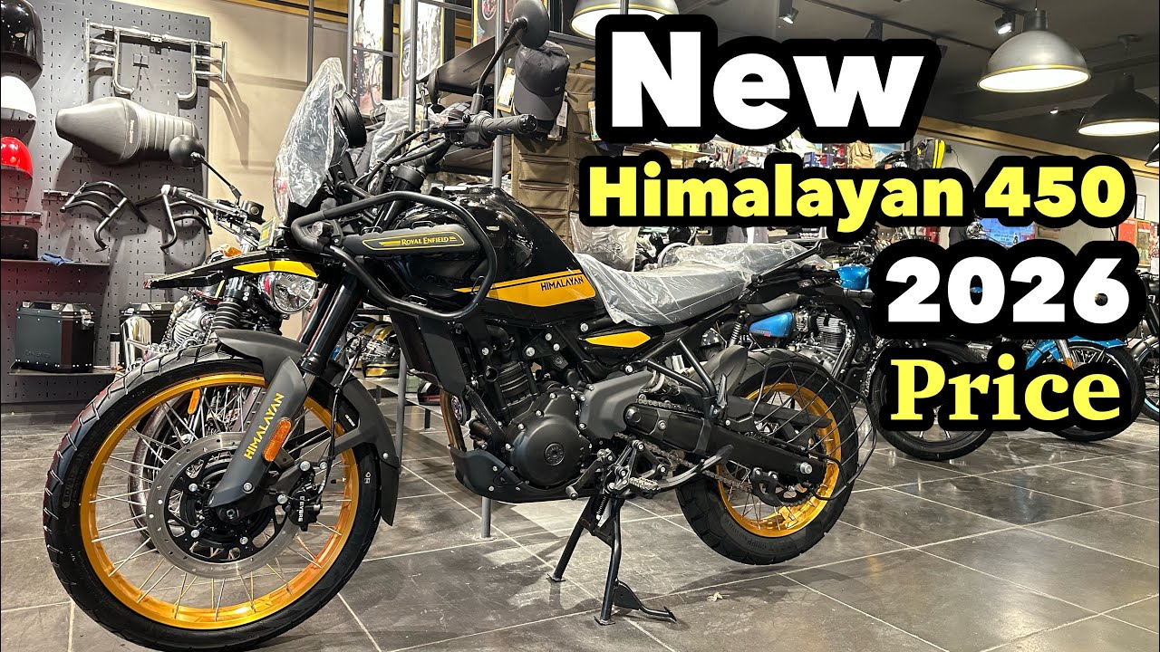 New 2026 Himalayan 450 Top model price Royal Enfield all features review video #royalenfield