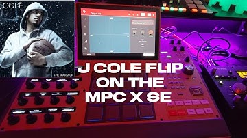 J Cole Flip On The MPC X Special Edition