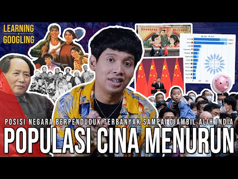 Kenapa Populasi Cina Turun? Berbahaya Bagi Dunia! Dulu Sering Buang Anak Cewe! | LearningByGoogling