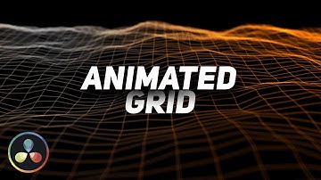 EPIC WIREFRAME GRID!! - Davinci Resolve 17 Tutorial