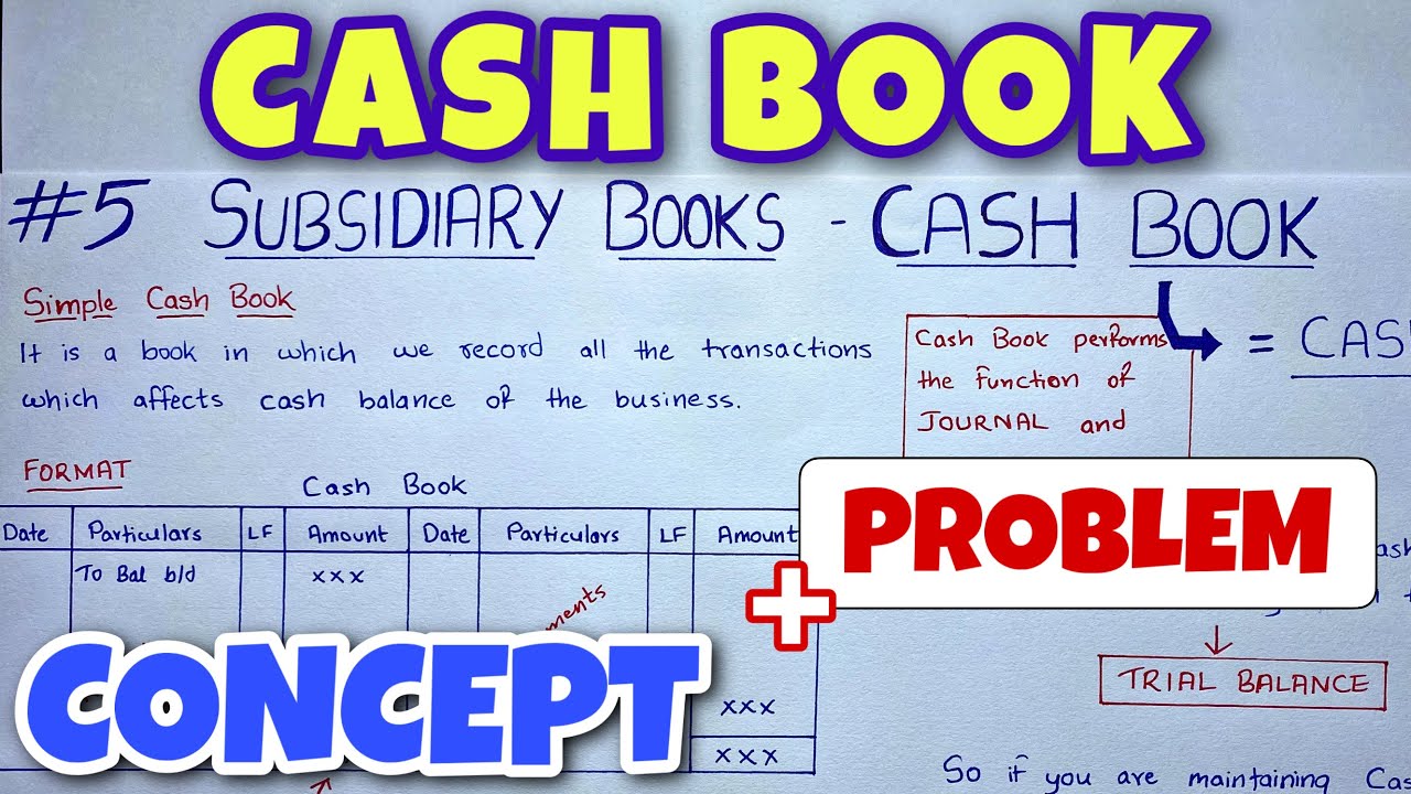 cash book class 11 assignment