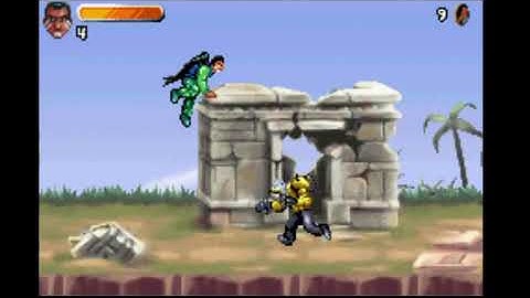 GBA Games " Action Man Robot Atak " full gameplay = Stage 2