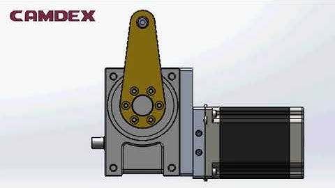 Servo driven swing indexing animation