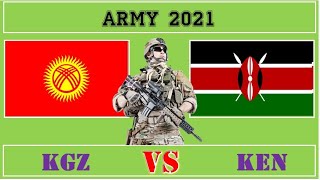 Кыргызстан VS Кения 🇰🇬 Армия 2021 🇰🇪 Сравнение военной мощи