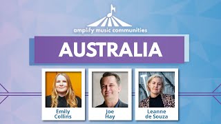 Australia Music 2021  - Emily Collins, Joe Hay, Leanne de Souza [AM Communities]