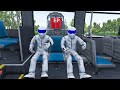 Train Accidents #10 - BeamNG DRIVE | SmashChan