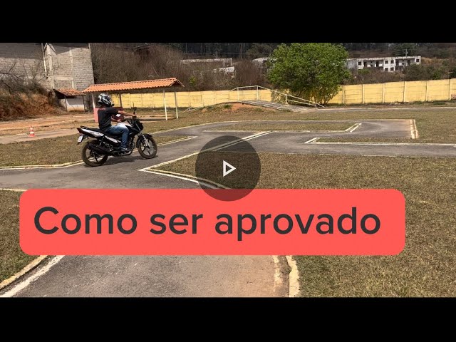 DICAS PROVA DE MOTO (EXTERNA) PISTA Detran/SP 🏍 