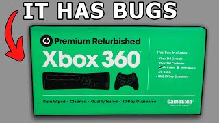 I Bought a GameStop Refurbished Xbox 360 for $35...