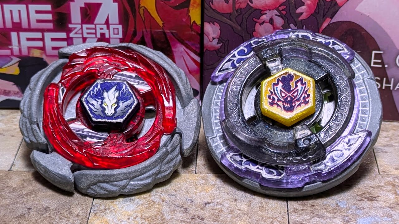 Wing Pegasus 90WF vs Scythe Kronos T125EDS | Metal Fight Beyblade