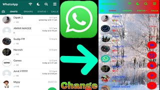 Whatsapp text colour change kaise kare || how to change whatsapp text colour🤔gb whatsapp text colour screenshot 1