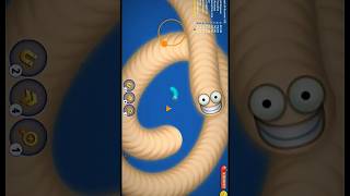 🔥🐍Worms Zone io 🤯Body ginat snake Surrounding me #shorts #snake #zonegamerop #wormszoneio #game