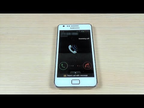 Samsung Galaxy S2 2011 Incoming Call Over The Horizon