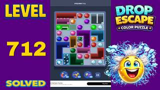 Drop Escape – Level 712 | Walkthrough