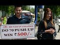 500 RS PUSH-UP CHALENGE💵 || INDIA 🇮🇳 Watch and share the video|| BROWN BOY FITNESS