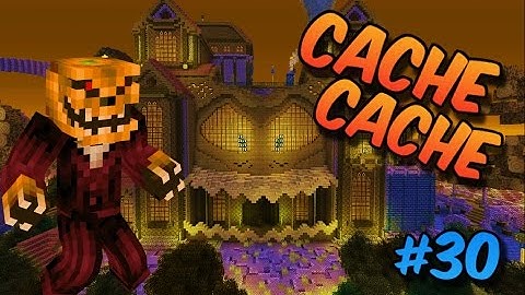 CACHE CACHE SUR MINECRAFT ! MAP MAISON HANTÉE ! EPISODE 30 !