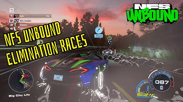 NFS Unbound – Elimination Race Gameplay | No Commentary