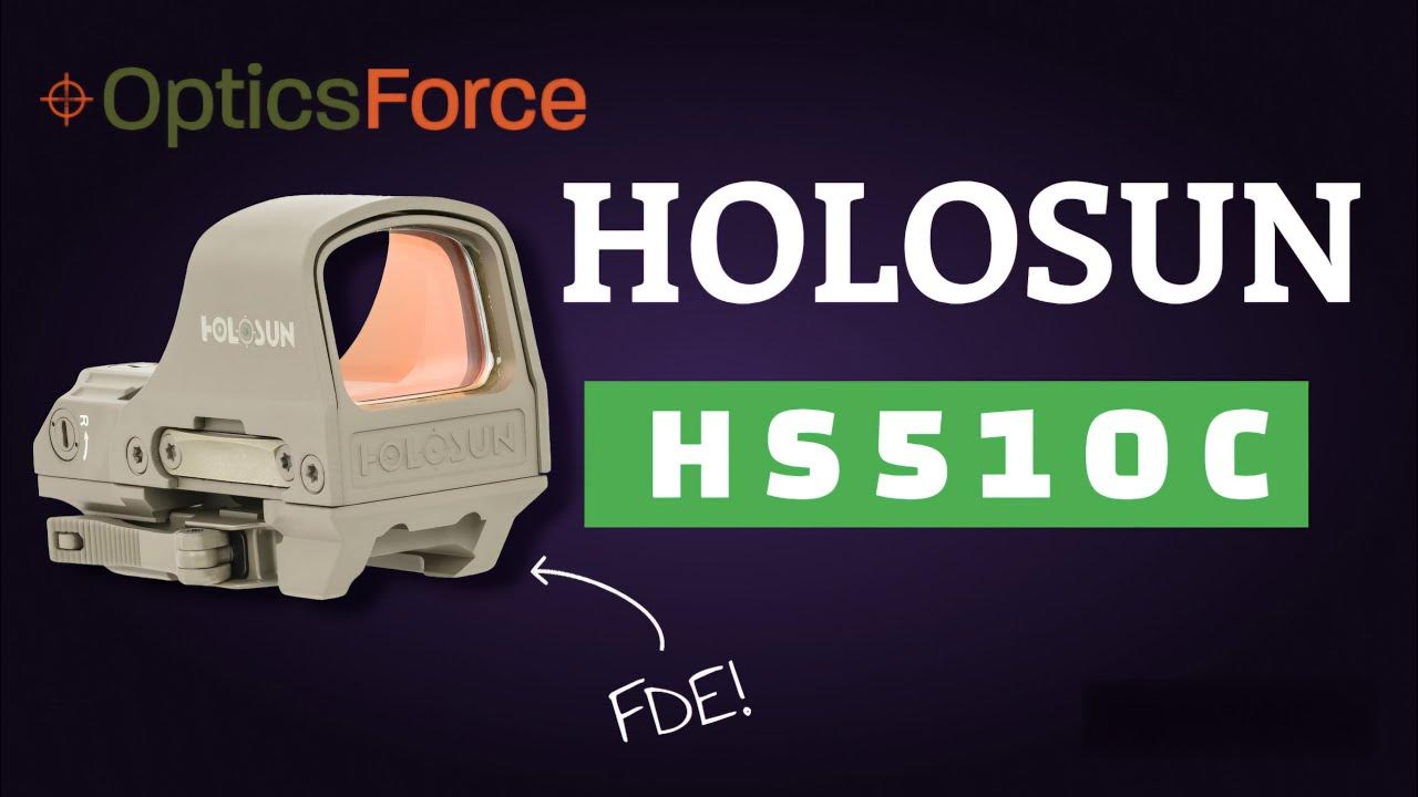 Holosun HS510CFDE Product Spotlight Optics Force YouTube