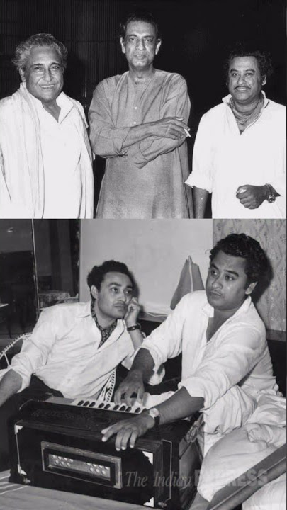 Kishore Kumar ♥️ Brothers Ashok Kumar 💕 Anoop Kumar 💕 #family kishore kumar old Rare photos 😍 singer