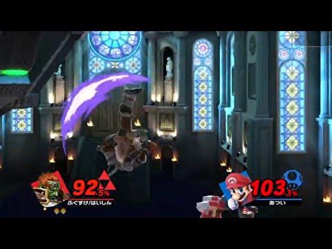 【芸術】ありえない角度で落とす、空上裏当てが強すぎる【スマブラSP】