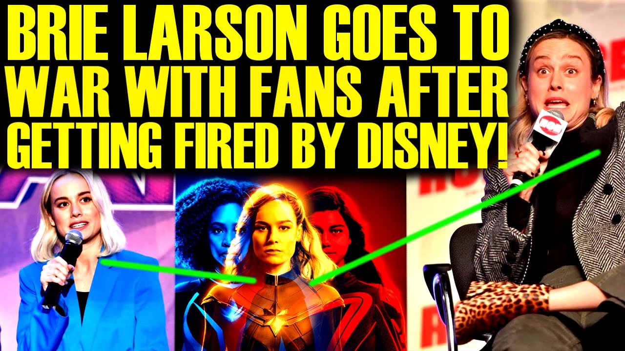 BRIE LARSON FREAKS OUT WITH FANS AFTER GETTING FIRED BY DISNEY AFTER