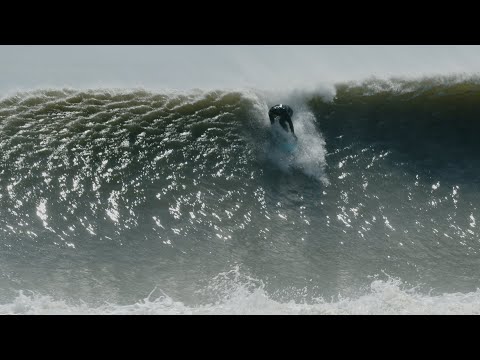 Surprise Swell Goes Off! Pumping New Jersey Surf in April?!