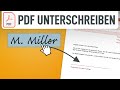 ✍🏻 PDF einfach digital unterschreiben (ohne drucken!)