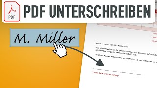 ✍🏻 PDF einfach digital unterschreiben (ohne drucken!)