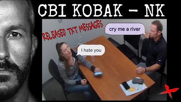 ❌ CHRIS WATTS - ALL released MESSAGES between CBI Kobak and NICHOL KESSINGER